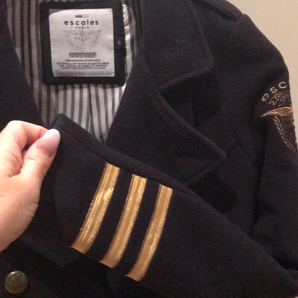 Escales Paris Military Inspired Jacket - Picture 3 of 6